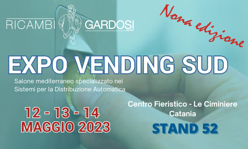 RICAMBIGARDOSI A EXPO VENDING SUD 2023